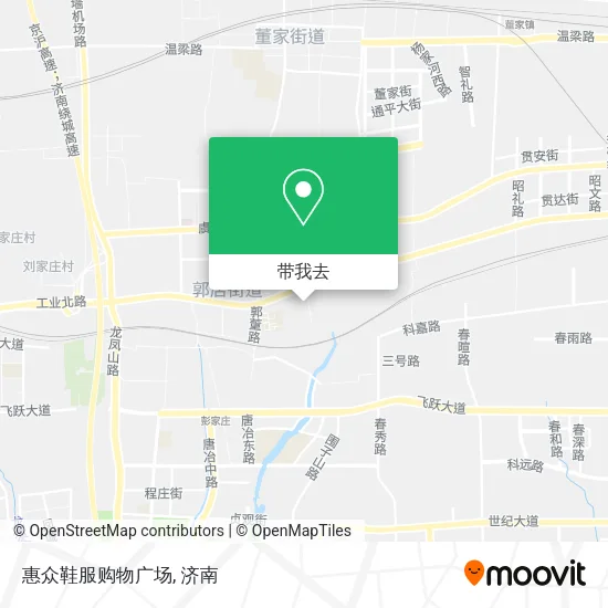 惠众鞋服购物广场地图