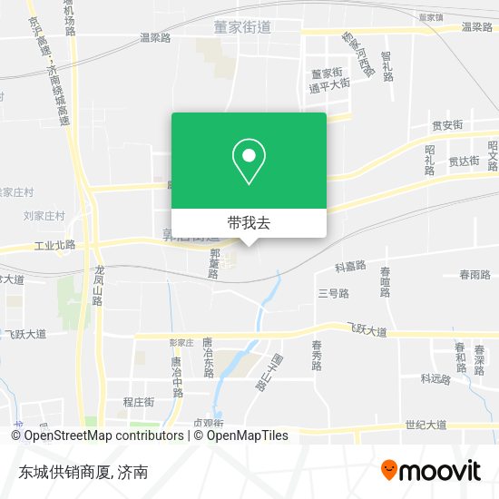 东城供销商厦地图