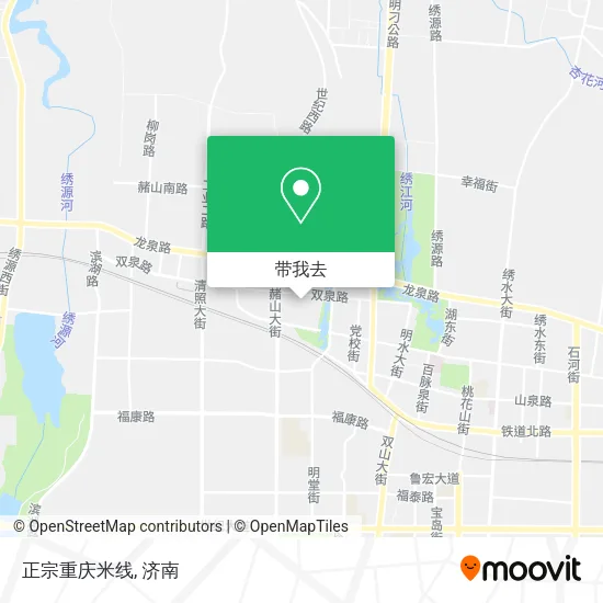 正宗重庆米线地图