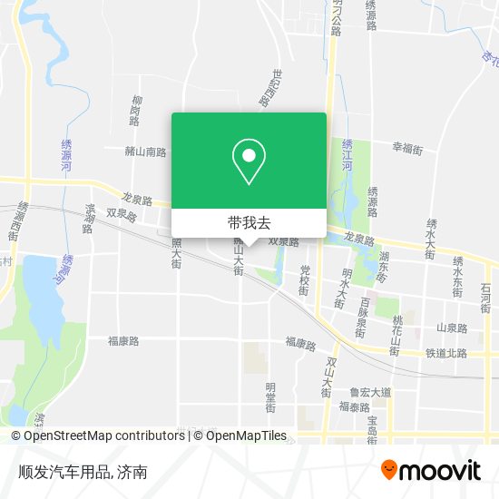 顺发汽车用品地图