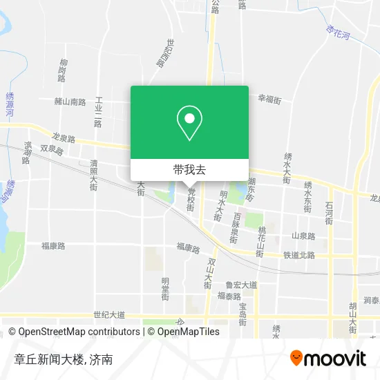 章丘新闻大楼地图