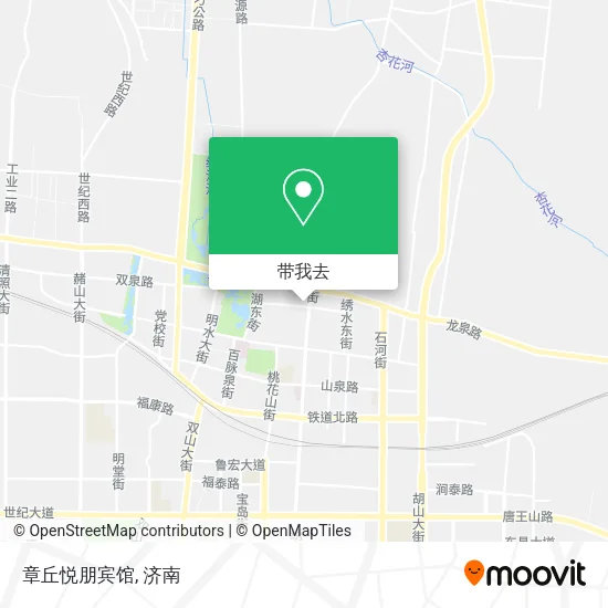 章丘悦朋宾馆地图