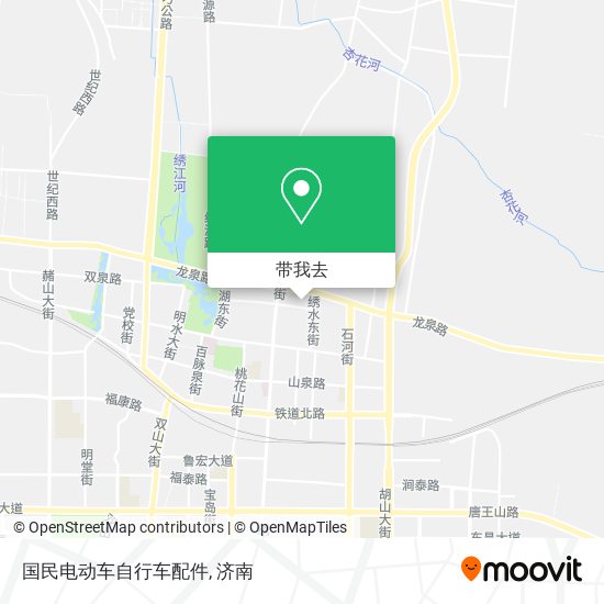 国民电动车自行车配件地图