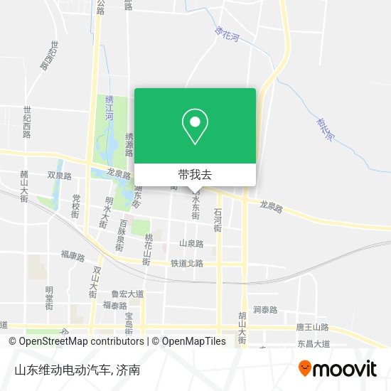 山东维动电动汽车地图