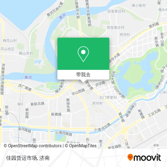 佳园货运市场地图