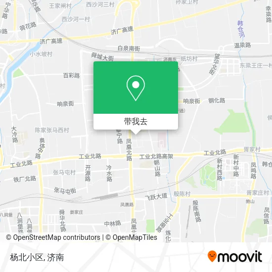 杨北小区地图