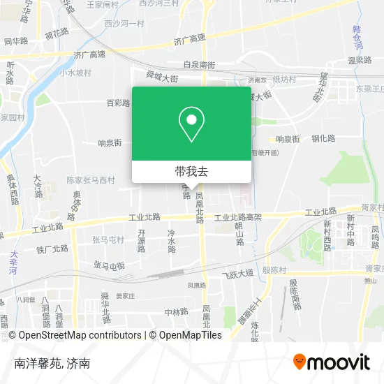 南洋馨苑地图