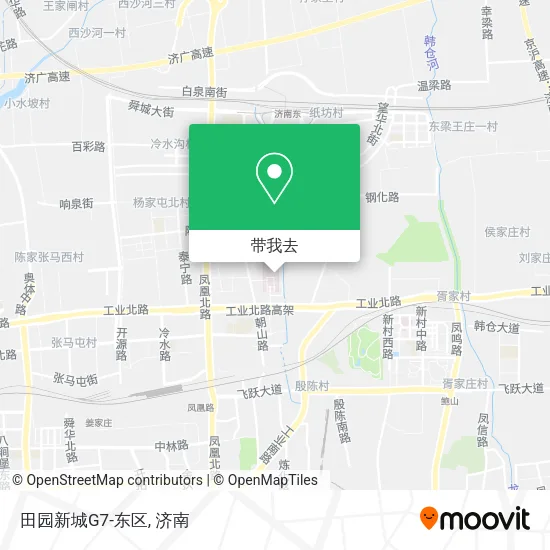 田园新城G7-东区地图