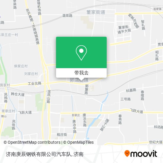 济南庚辰钢铁有限公司汽车队地图