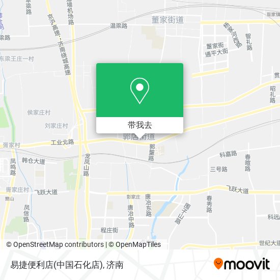 易捷便利店(中国石化店)地图