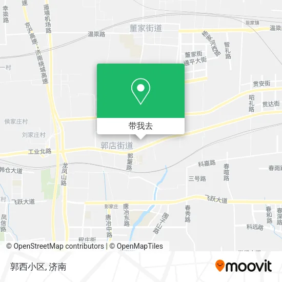 郭西小区地图