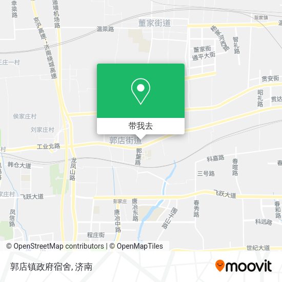 郭店镇政府宿舍地图