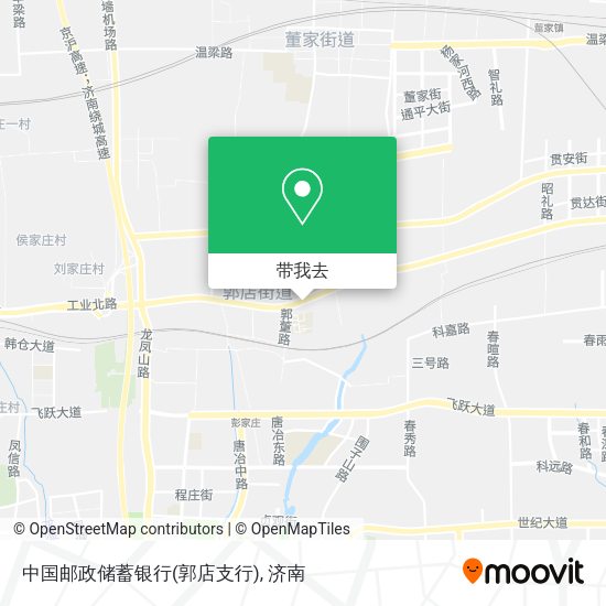 中国邮政储蓄银行(郭店支行)地图
