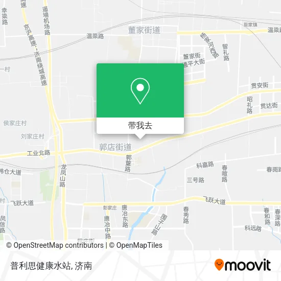 普利思健康水站地图