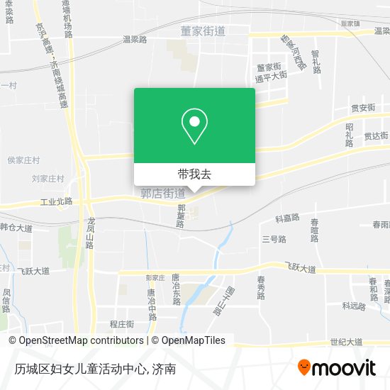 历城区妇女儿童活动中心地图