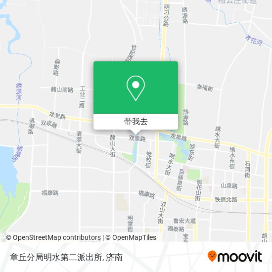 章丘分局明水第二派出所地图