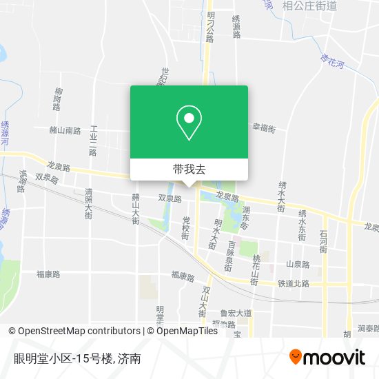 眼明堂小区-15号楼地图