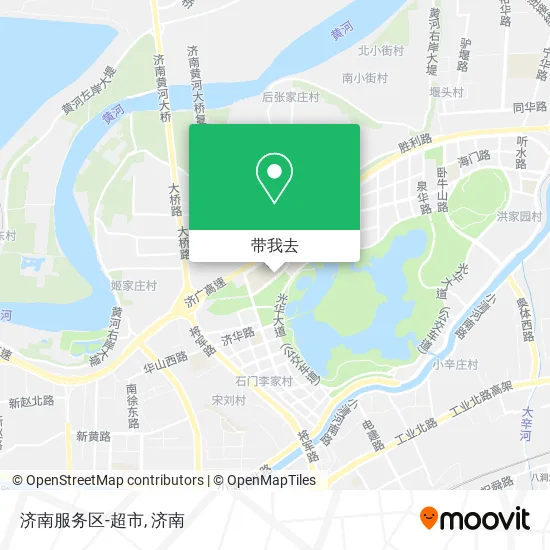 济南服务区-超市地图