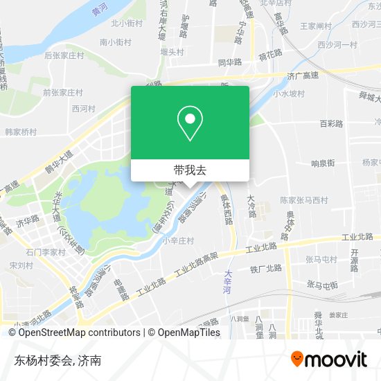 东杨村委会地图