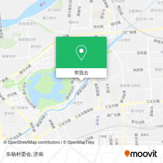 东杨村委会地图