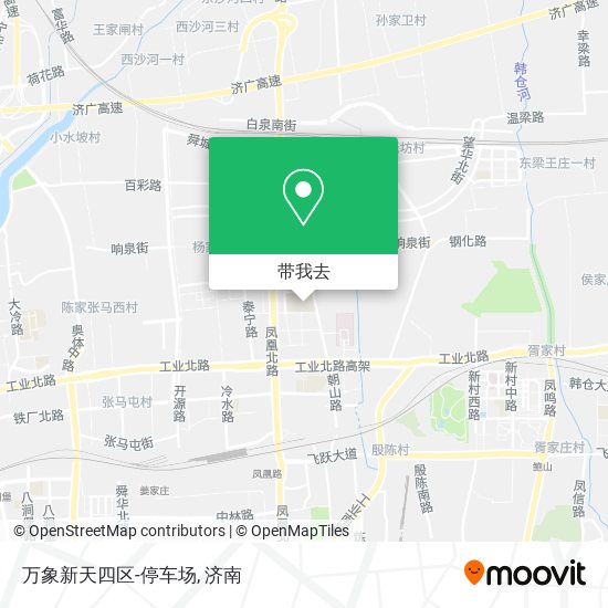 万象新天四区-停车场地图