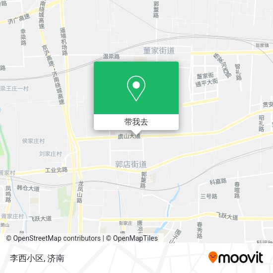 李西小区地图