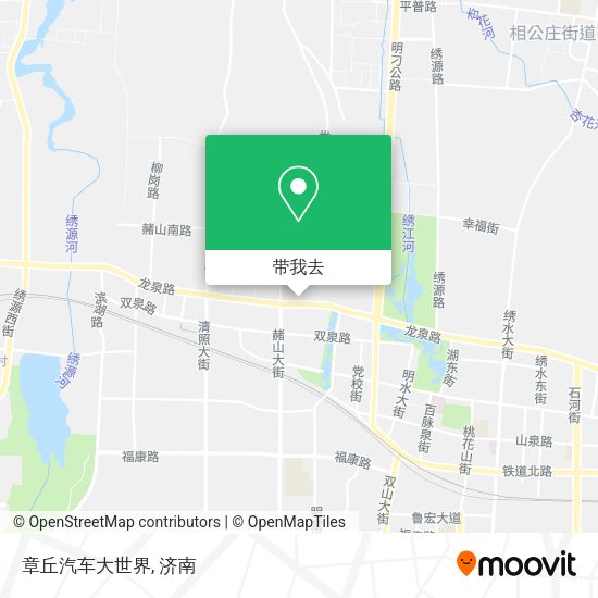 章丘汽车大世界地图