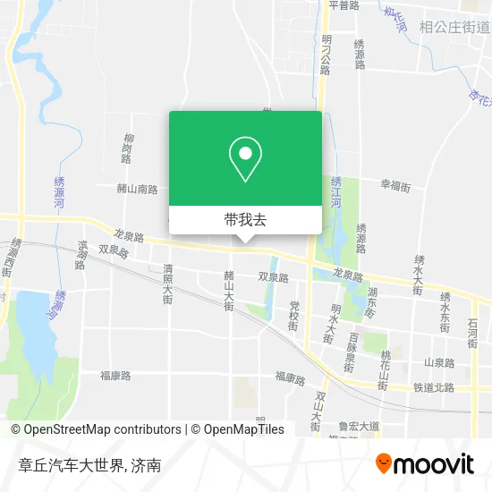 章丘汽车大世界地图