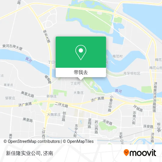 新佳隆实业公司地图