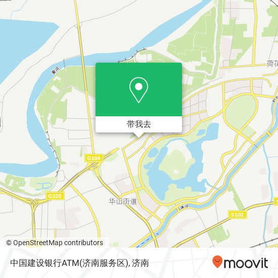 中国建设银行ATM(济南服务区)地图