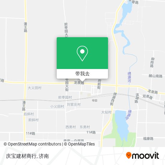 庆宝建材商行地图