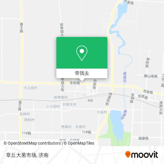 章丘大葱市场地图