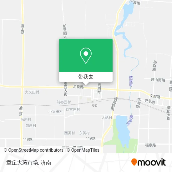 章丘大葱市场地图