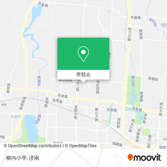 柳沟小学地图