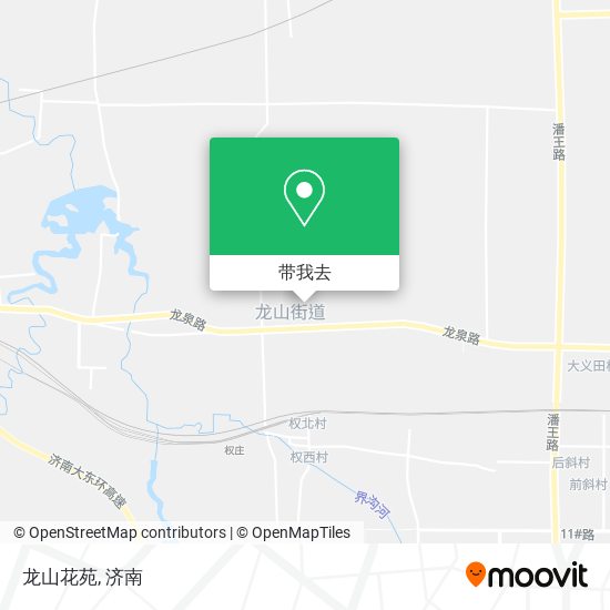 龙山花苑地图