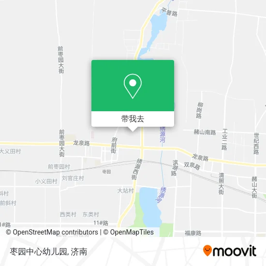 枣园中心幼儿园地图