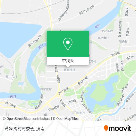 蒋家沟村村委会地图