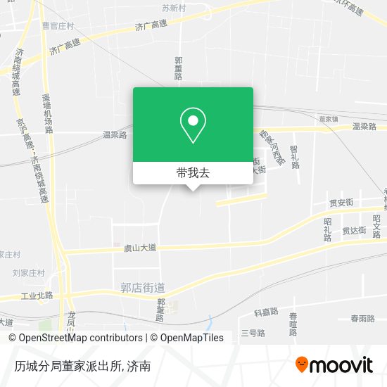 历城分局董家派出所地图
