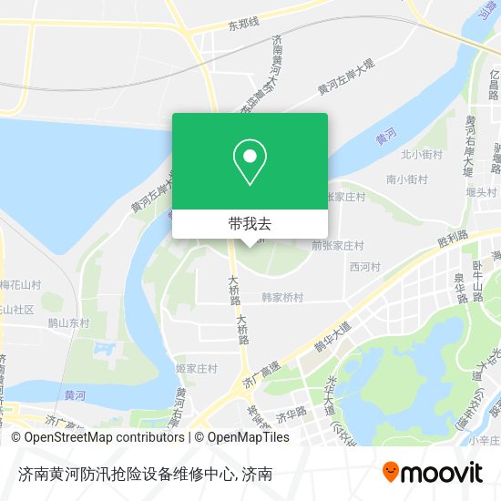 济南黄河防汛抢险设备维修中心地图