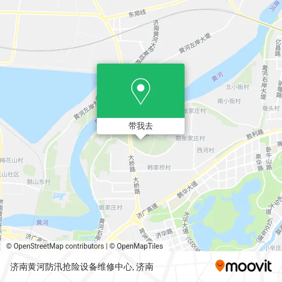 济南黄河防汛抢险设备维修中心地图