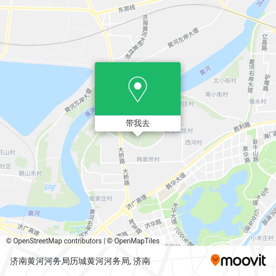 济南黄河河务局历城黄河河务局地图