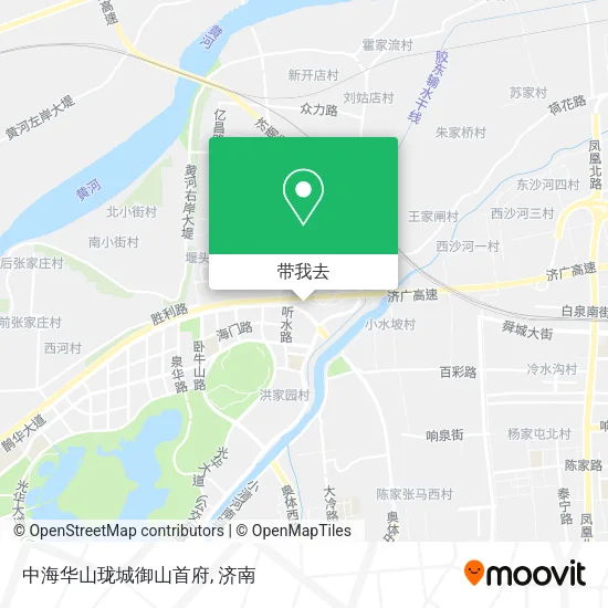 中海华山珑城御山首府地图