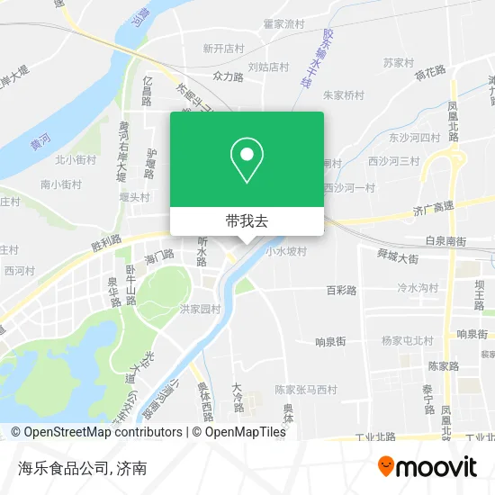 海乐食品公司地图