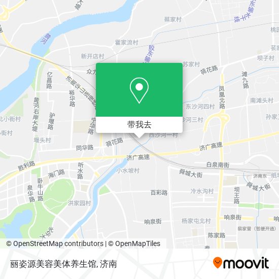 丽姿源美容美体养生馆地图