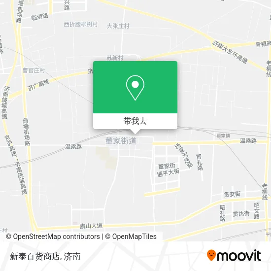 新泰百货商店地图