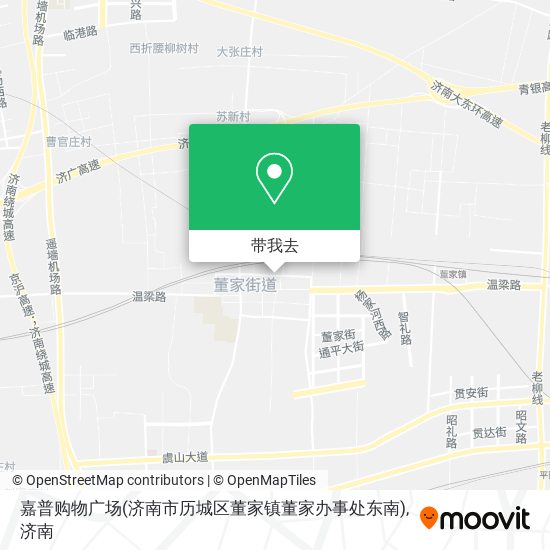 嘉普购物广场(济南市历城区董家镇董家办事处东南)地图