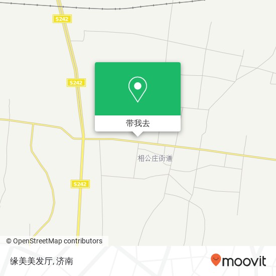 缘美美发厅地图
