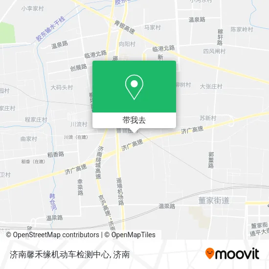 济南馨禾缘机动车检测中心地图