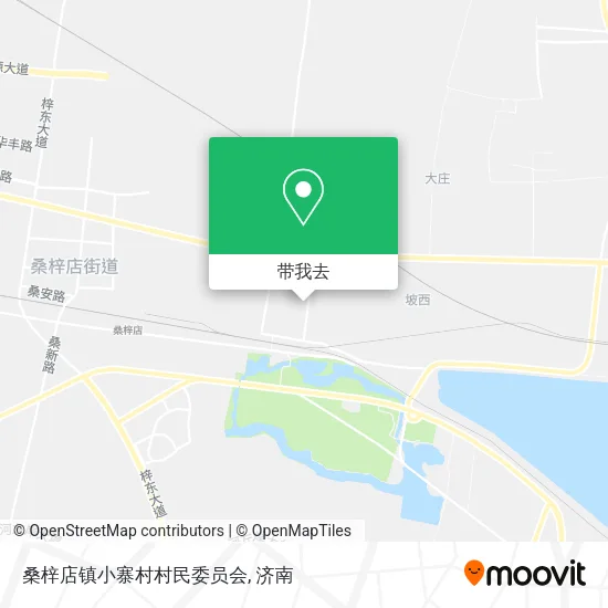 桑梓店镇小寨村村民委员会地图