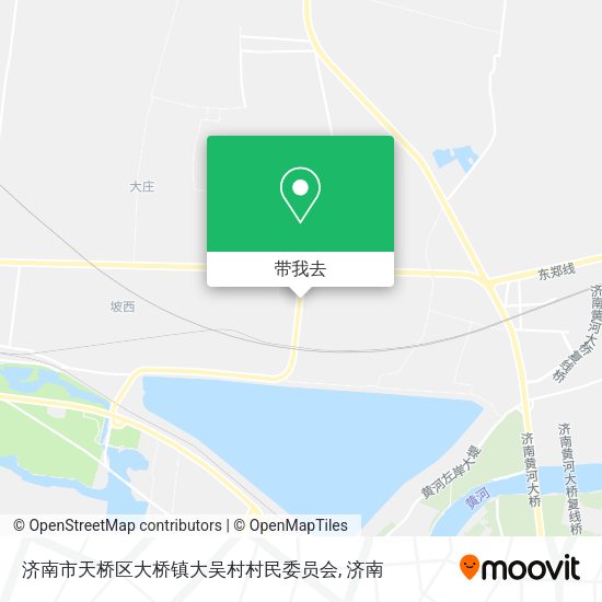 济南市天桥区大桥镇大吴村村民委员会地图